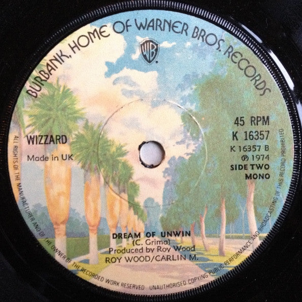 Wizzard (2) : Rock N' Roll Winter (7", Single, Mono, Sol)