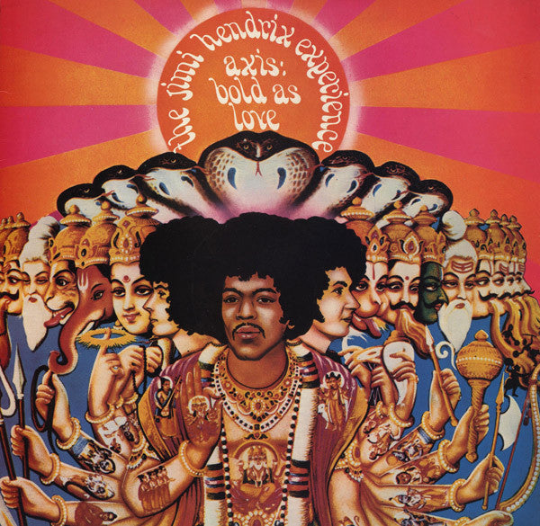 The Jimi Hendrix Experience : Axis: Bold As Love (LP, Album, RE)