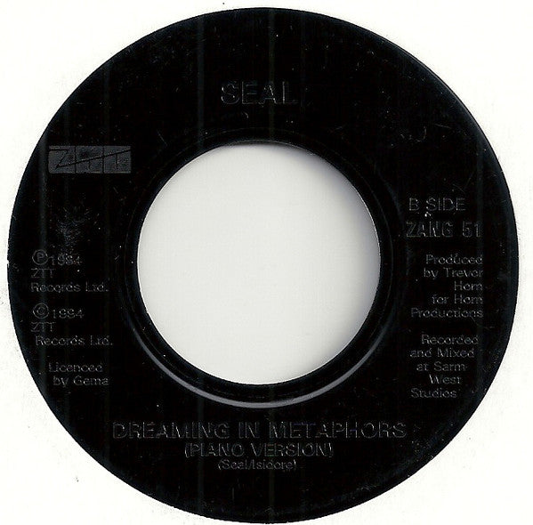 Seal : Prayer For The Dying (7", Single, Jukebox)