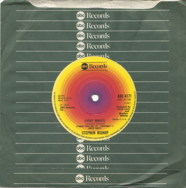 Stephen Bishop : On And On (7", Single)