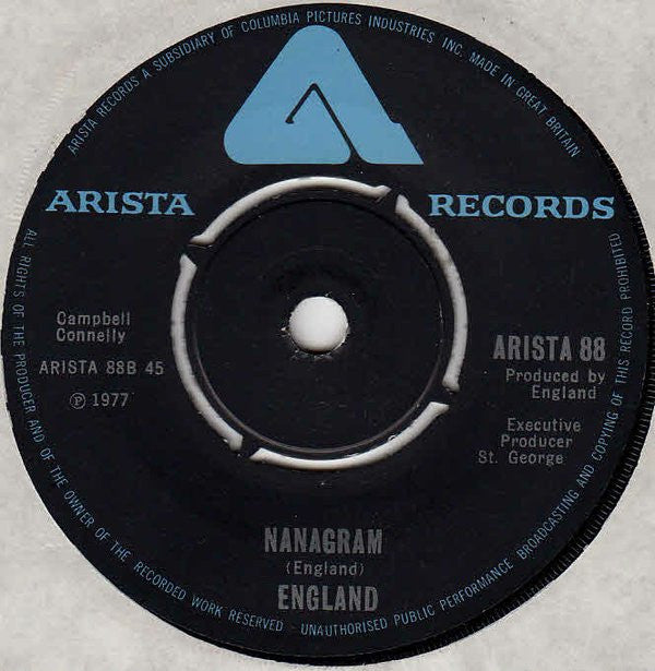 England (2) : Paraffinalea (7")