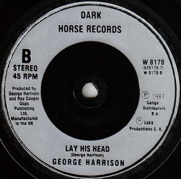 George Harrison : Got My Mind Set On You (7", Single, Sil)