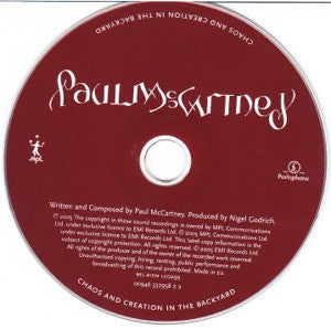 Paul McCartney : Chaos And Creation In The Backyard (Special Edition) (CD, Album + DVD-V, PAL)