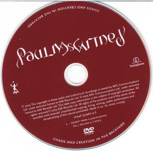 Paul McCartney : Chaos And Creation In The Backyard (Special Edition) (CD, Album + DVD-V, PAL)