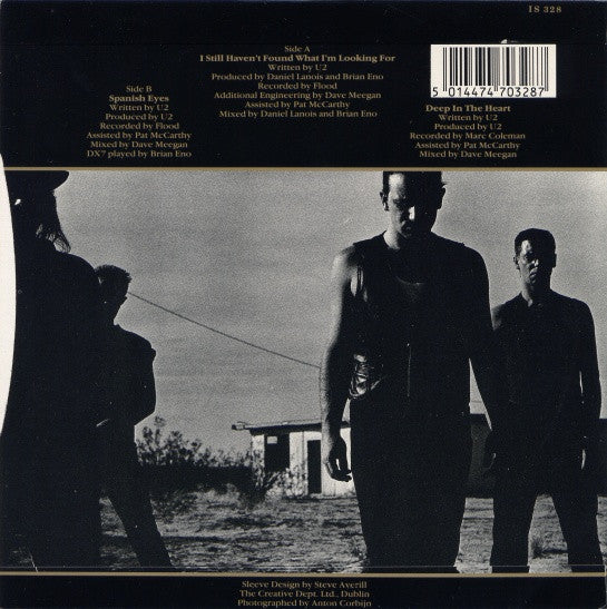 U2 : I Still Haven't Found What I'm Looking For (7", Single, Pal)