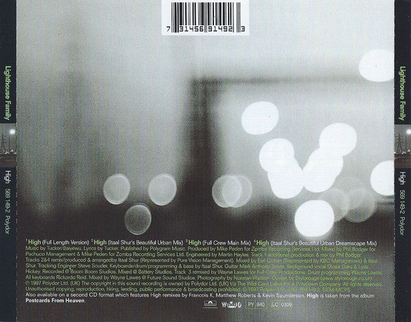 Lighthouse Family : High (CD, Single, CD1)