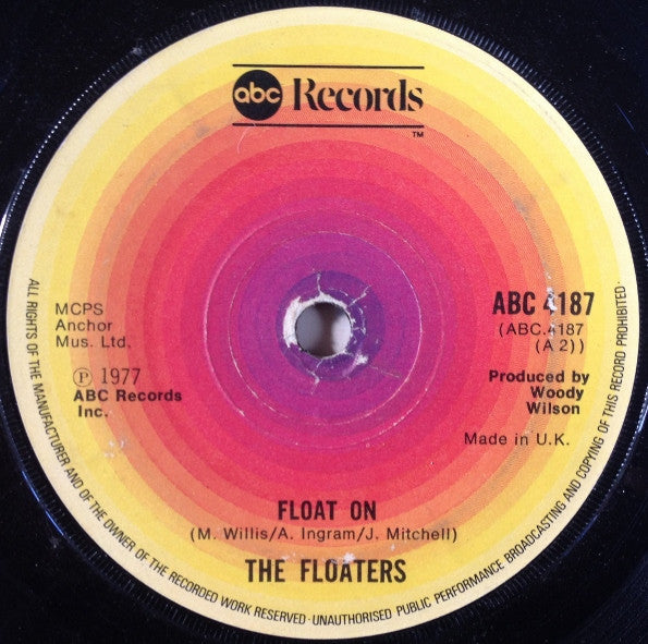 The Floaters : Float On (7", Single)