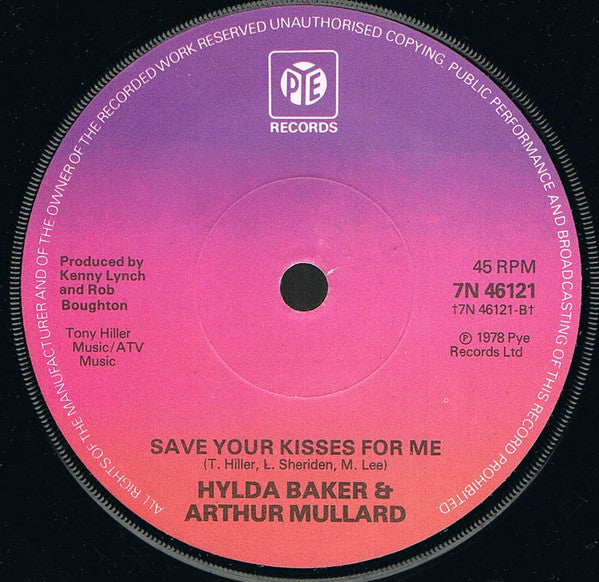 Hylda Baker & Arthur Mullard : You're The One That I Want (7", Single, Sol)