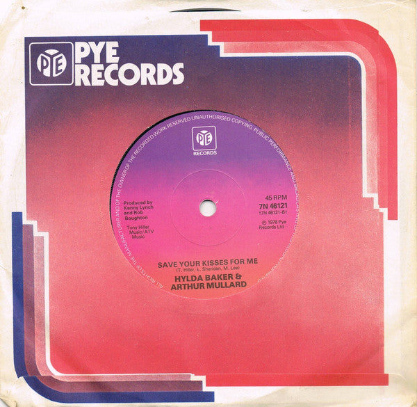 Hylda Baker & Arthur Mullard : You're The One That I Want (7", Single, Sol)