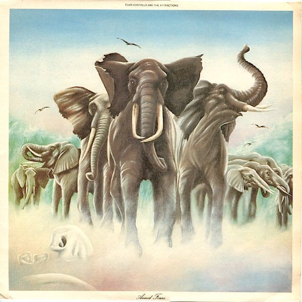 Elvis Costello & The Attractions : Armed Forces (LP, Album, Fol + 7", EP)