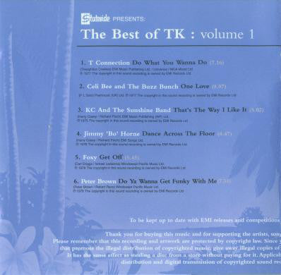 Various : The Best Of T.K. Volume 1 (CD, Comp, RE)