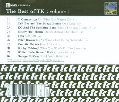 Various : The Best Of T.K. Volume 1 (CD, Comp, RE)