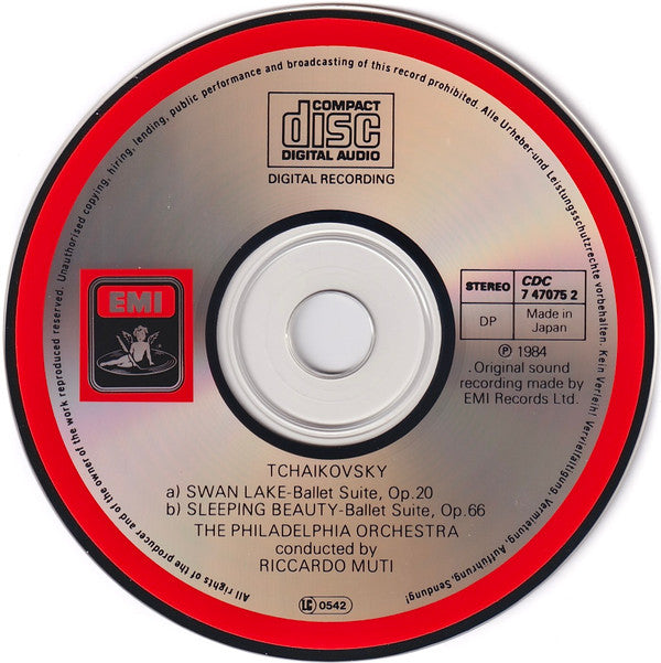 Riccardo Muti, Pyotr Ilyich Tchaikovsky : Suites From The Ballets: Swan Lake / Sleeping Beauty (CD, Album)