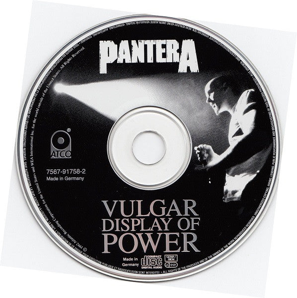 Pantera : Vulgar Display Of Power (CD, Album, RE, RP)