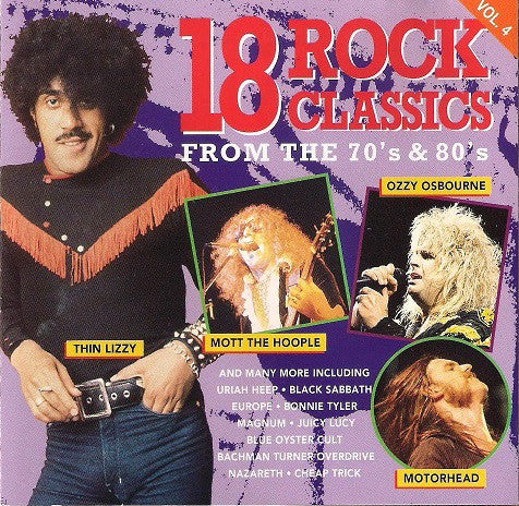 Various : 18 Rock Classics From The 70's & 80's Vol. 4 (CD, Comp)