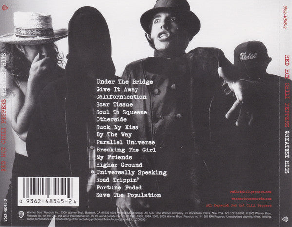 Red Hot Chili Peppers : Greatest Hits (CD, Comp, RE, RP, 4th)