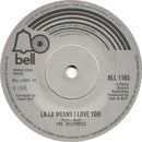 The Delfonics : La-La Means I Love You (7", Single, RE, Sol)