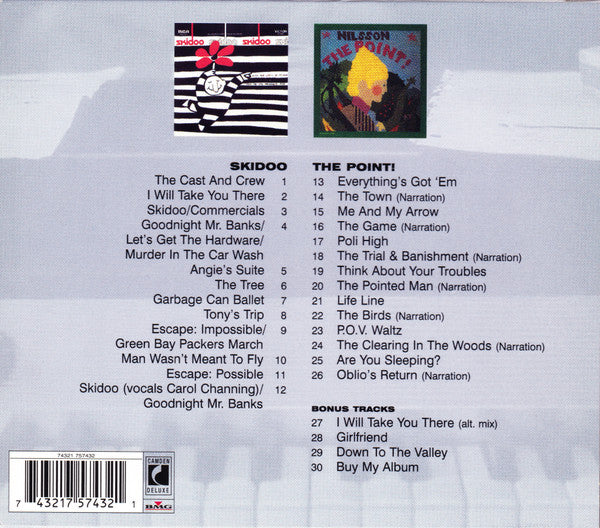 Harry Nilsson : Skidoo And The Point! (CD, Comp, RM)