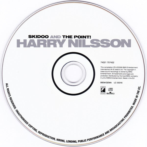 Harry Nilsson : Skidoo And The Point! (CD, Comp, RM)