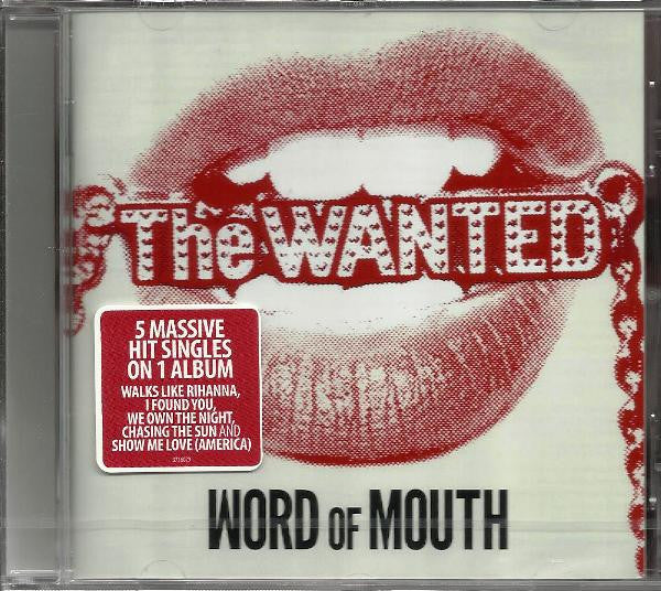The Wanted (5) : Word Of Mouth (CD, Album)