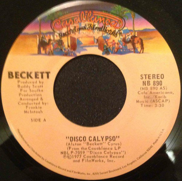 Alston "Beckett" Cyrus : Disco Calypso (7", Single)