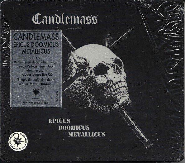 Candlemass : Epicus Doomicus Metallicus (CD, Album, RE, RM, O-C + CD, RM)