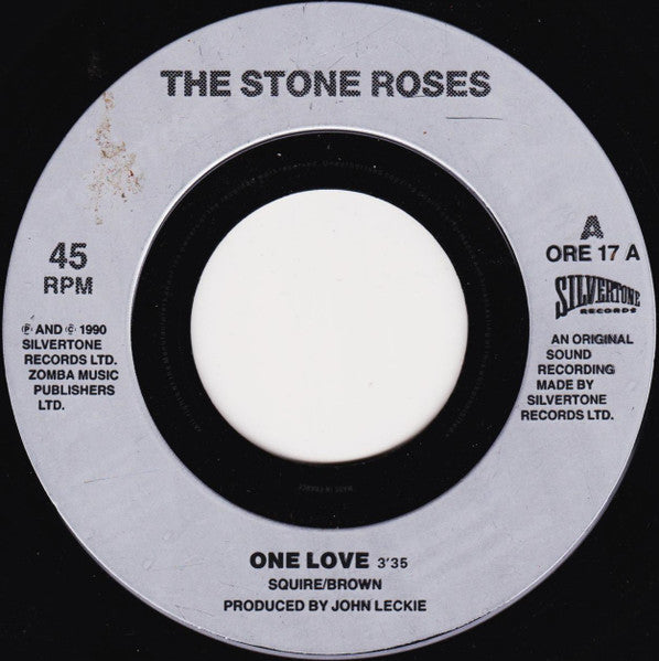 The Stone Roses : One Love (7", Single, Jukebox)