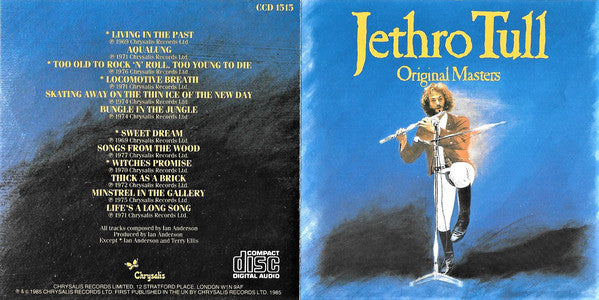 Jethro Tull : Original Masters (CD, Comp)