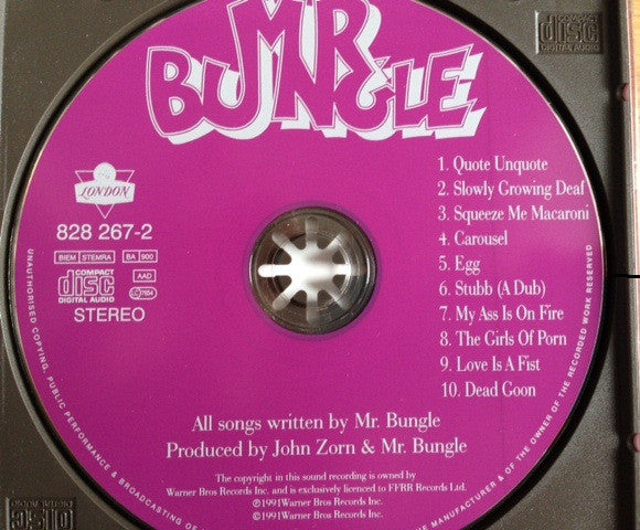 Mr. Bungle : Mr. Bungle (CD, Album)