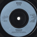 Wham! : Freedom (7", Single, Blu)