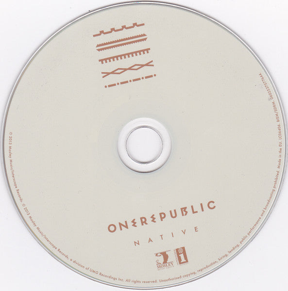 OneRepublic : Native (CD, Album)