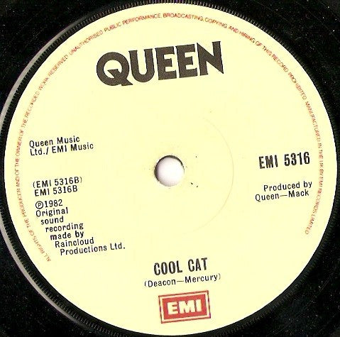 Queen : Las Palabras De Amor (The Words Of Love) (7", Single, Sol)