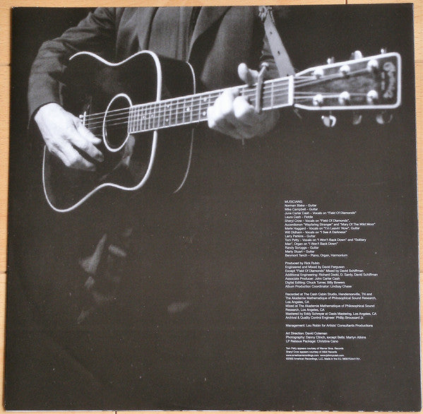 Johnny Cash : American III: Solitary Man (LP, Album, RE, 180)