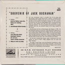 Jack Buchanan : Souvenir Of Jack Buchanan (7", EP)