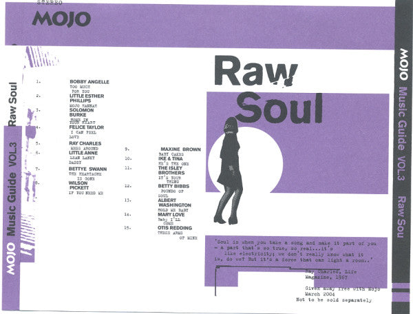 Various : Raw Soul (Music Guide Vol.3) (CD, Comp)