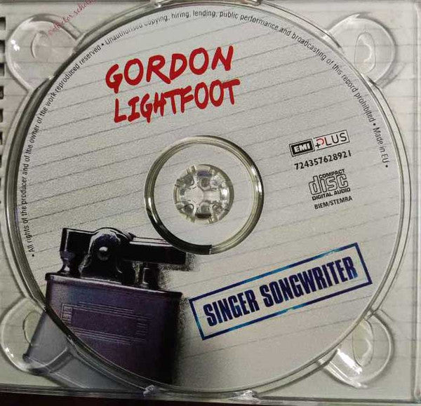 Gordon Lightfoot : Singer Songwriter (CD, Comp)