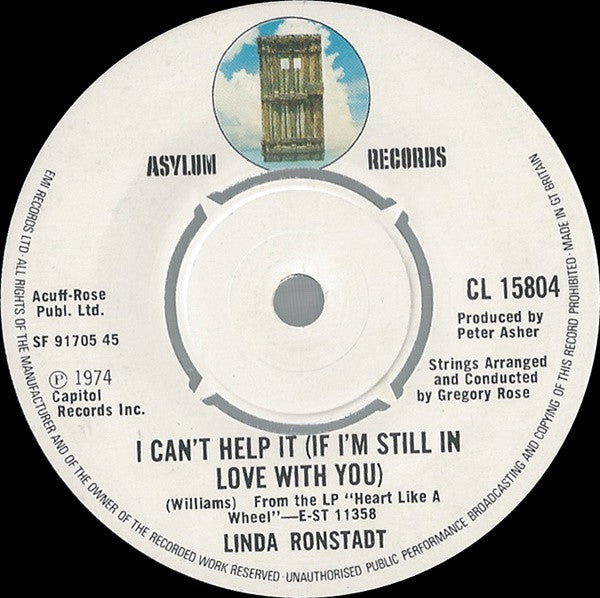 Linda Ronstadt : You're No Good (7", Single)