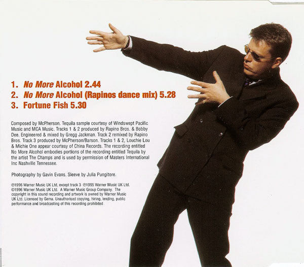 Suggs Featuring Louchie Lou & Michie One : No More Alcohol (CD, Single, CD1)