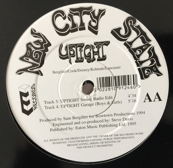 New City State : Uptight (12")