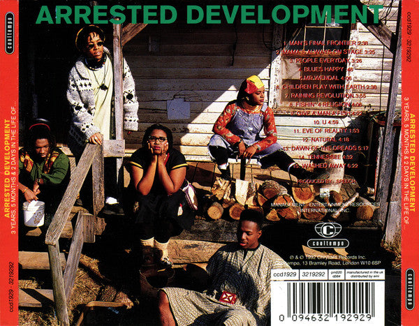 Arrested Development : 3 Years, 5 Months And 2 Days In The Life Of... (CD, Album)