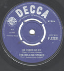 The Rolling Stones : 19th Nervous Breakdown / As Tears Go By (7", Single)