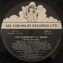 P.J. Proby : The Legendary P.J. Proby At His Very Best (LP, Comp)