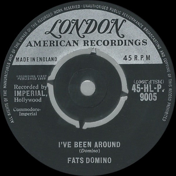 Fats Domino : Be My Guest / I've Been Around (7", 4-P)