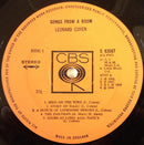 Leonard Cohen : Songs From A Room (LP, Album)
