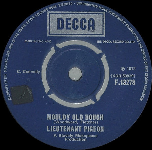 Lieutenant Pigeon : Mouldy Old Dough (7", Single)