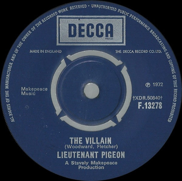 Lieutenant Pigeon : Mouldy Old Dough (7", Single)