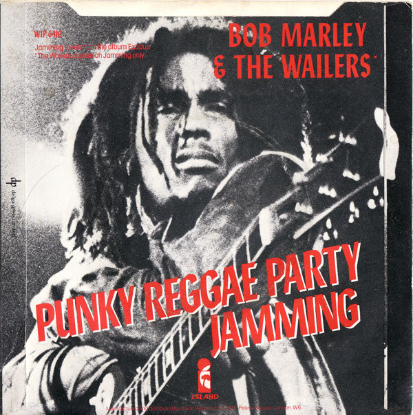 Bob Marley & The Wailers : Jamming / Punky Reggae Party (7", Single)