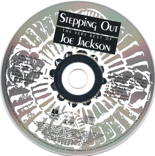 Joe Jackson : Stepping Out - The Very Best Of Joe Jackson (CD, Comp, RP)