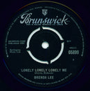 Brenda Lee : As Usual / Lonely Lonely Lonely Me (7", Single)
