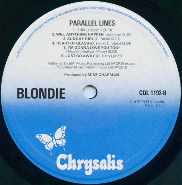 Blondie : Parallel Lines (LP, Album)